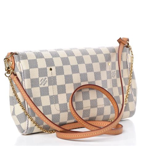 louis vuitton damier azur favorite pm|louis vuitton damier azur bandouliere.